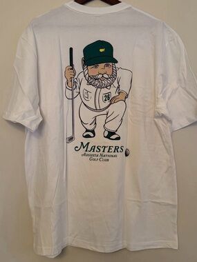 2026 Masters Tournament Gnome T-shirt White Augusta National Size XL